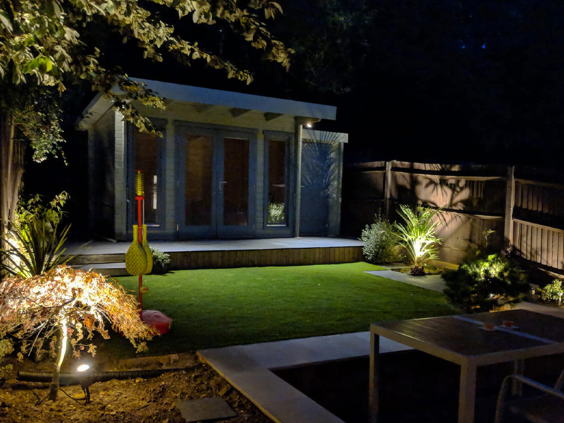 anti glare garden lighting in north-wales